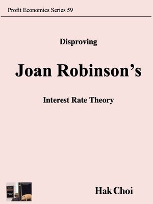 cover image of Disproving Joan Robinson's Interest Rate Theory